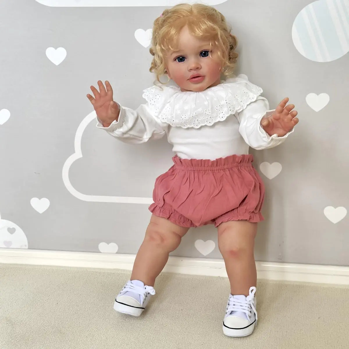 Angelbaby Lifelike 26-Inch Silicone Toddler Doll