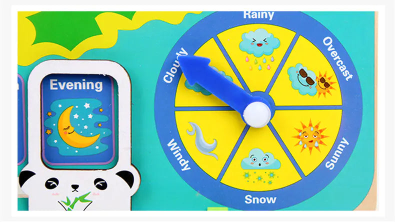 All-Season Learning Clock for Kids