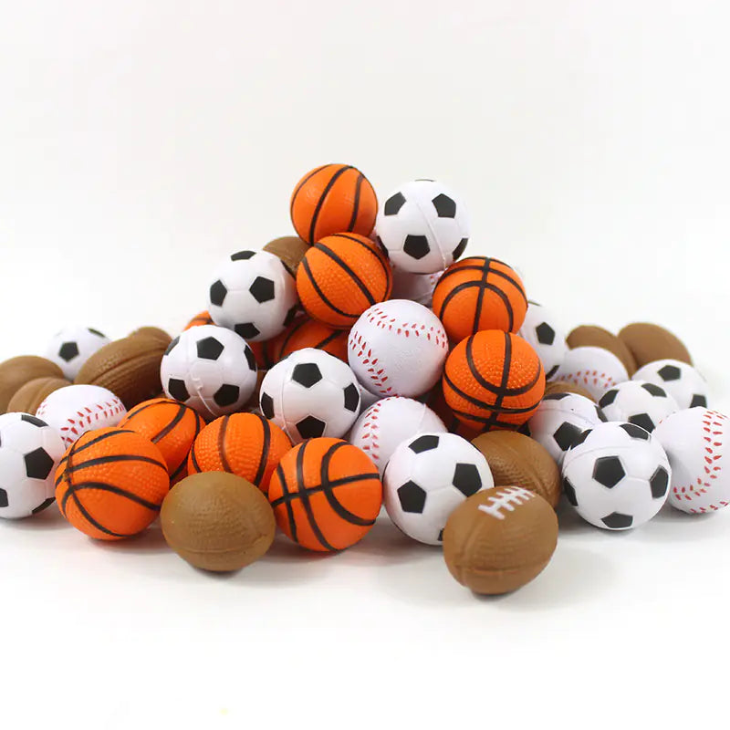 3cm PU Foam Stress Balls - Variety Pack