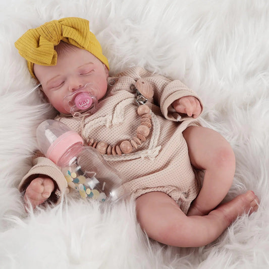 Lullaby Reborn Doll 18" Lifelike Newborn