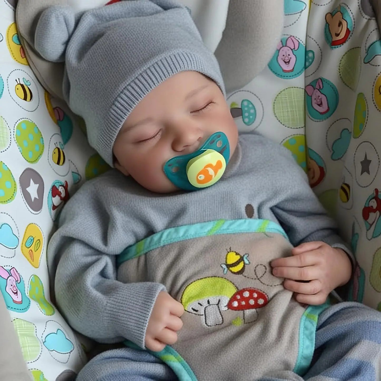Newborn Baby Boy Doll - 17-Inch Lifelike