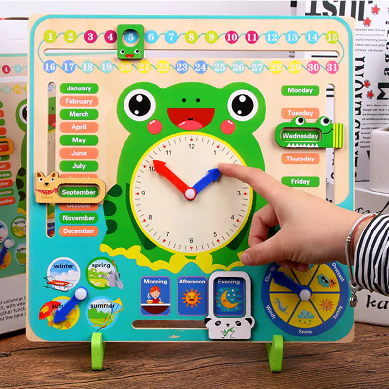 All-Season Learning Clock for Kids