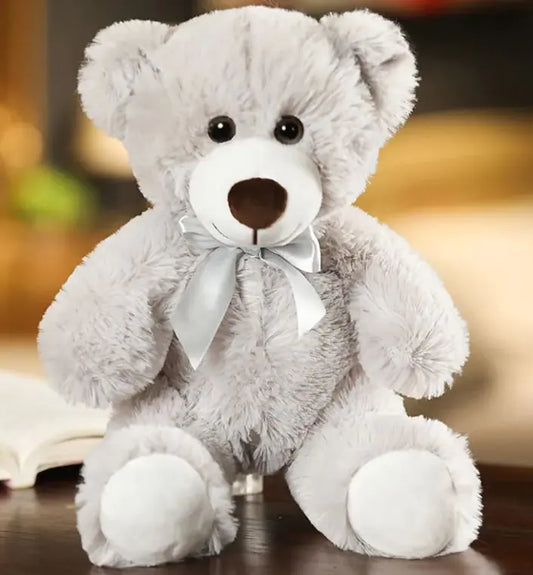 Rainbow Ribbon Teddy Bear