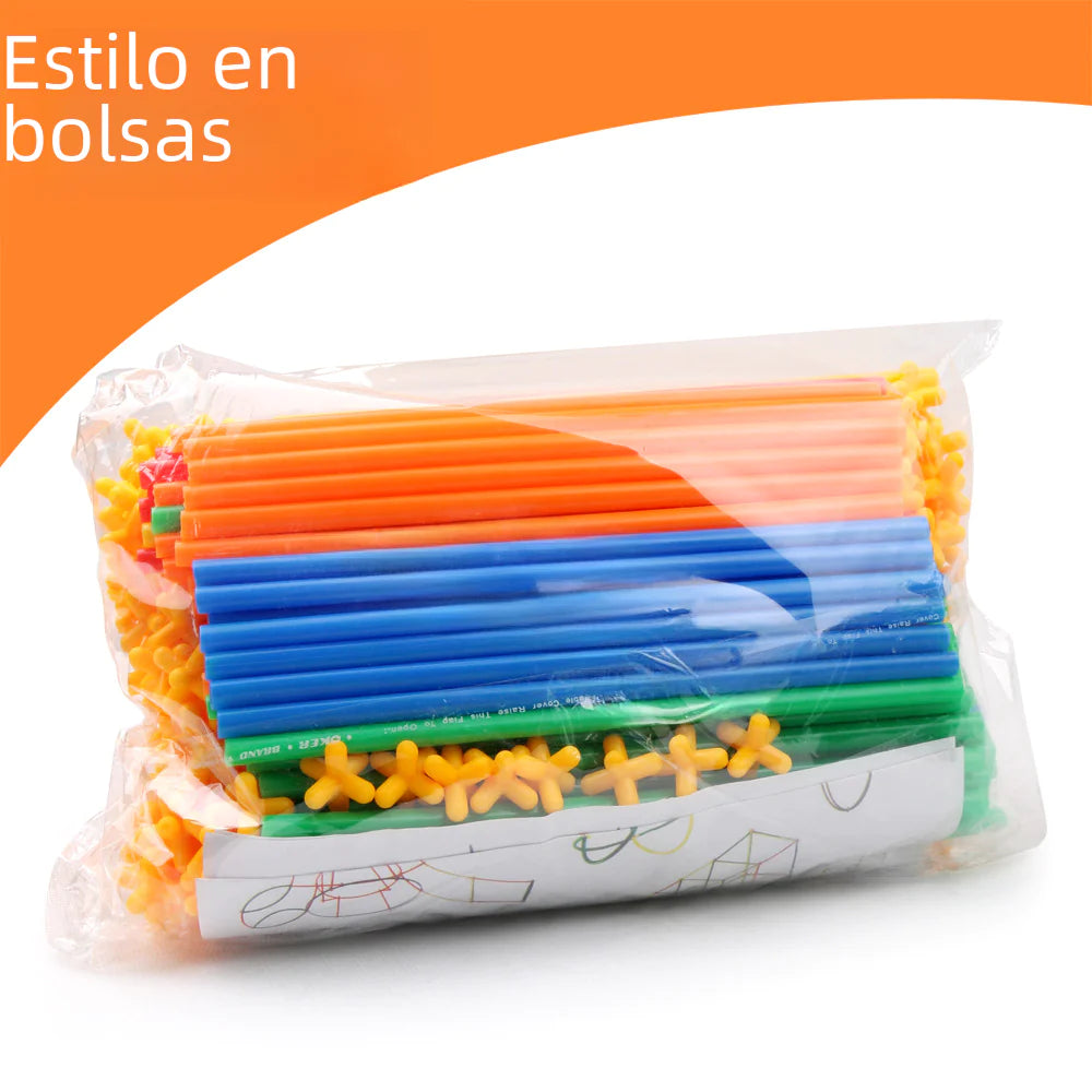 4D Creative Straw Constructor Kit