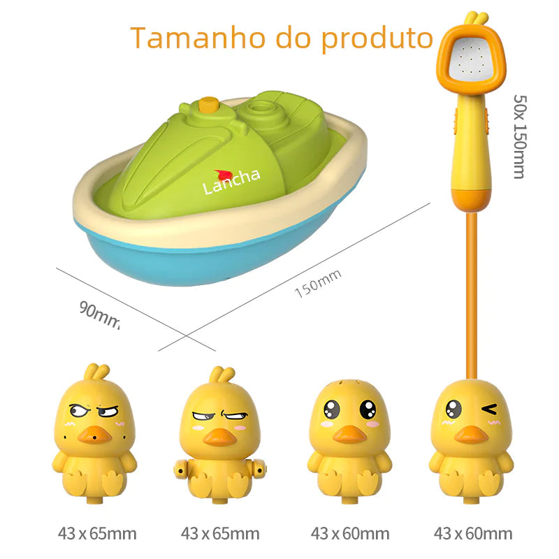 Splashy Duck Bath Adventure Toy