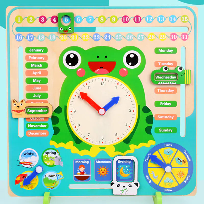 All-Season Learning Clock for Kids