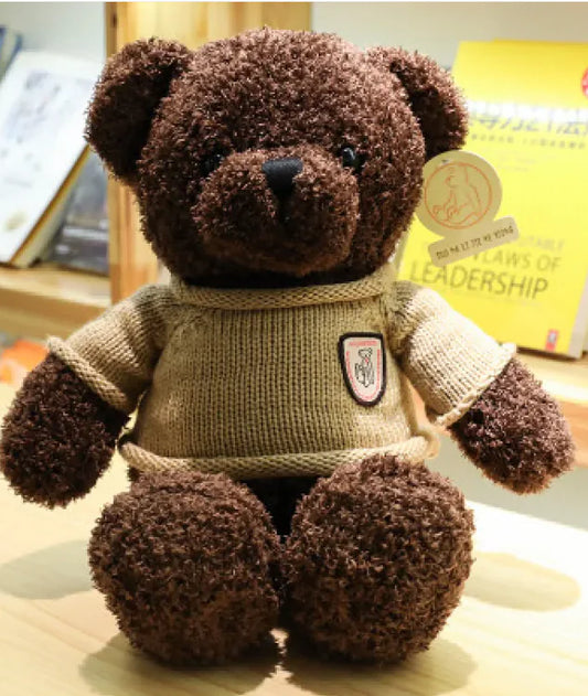 Plush Bear Doll Sweater Toy