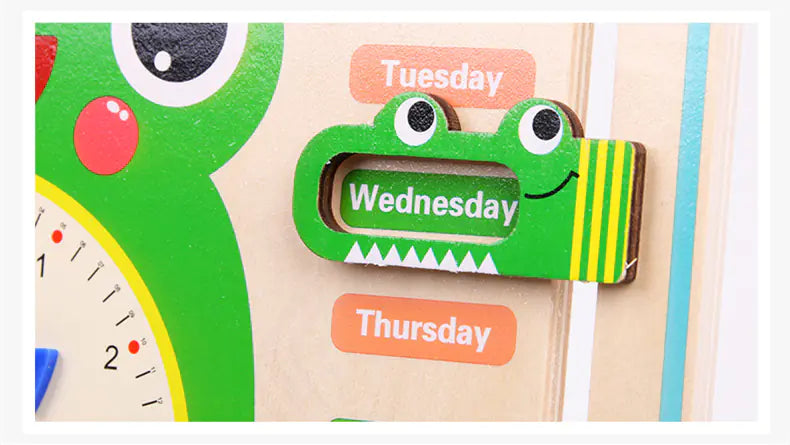 All-Season Learning Clock for Kids