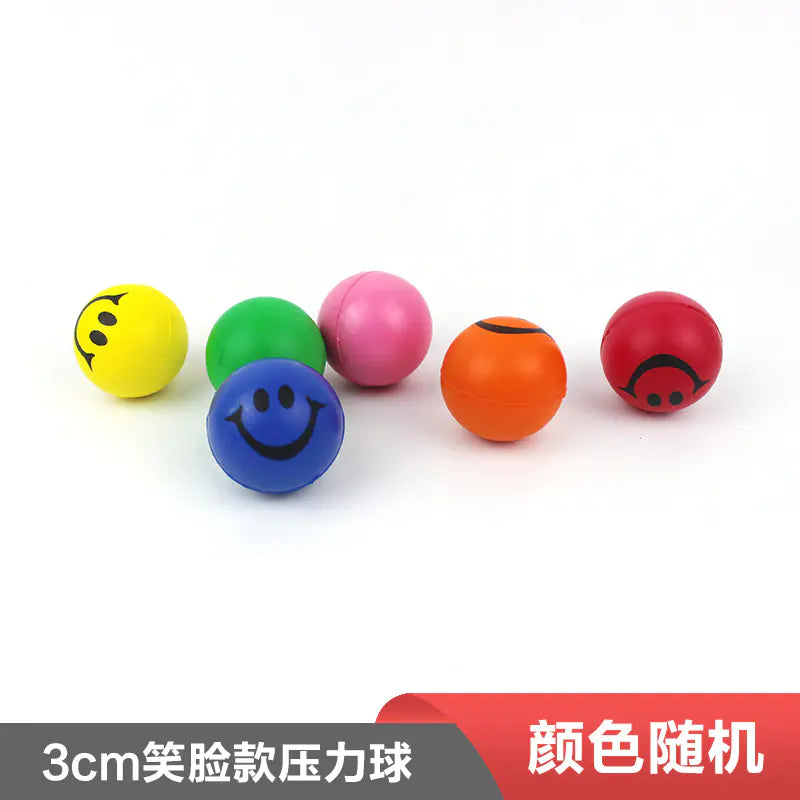 3cm PU Foam Stress Balls - Variety Pack