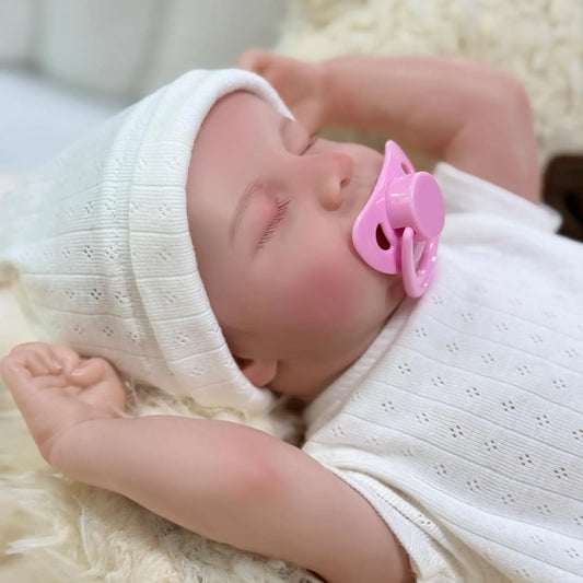 SnuggleTime Lifelike Baby Girl Doll 18in