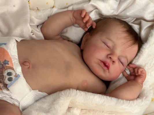 Lifelike Silicone Baby Doll 20" Waterproof