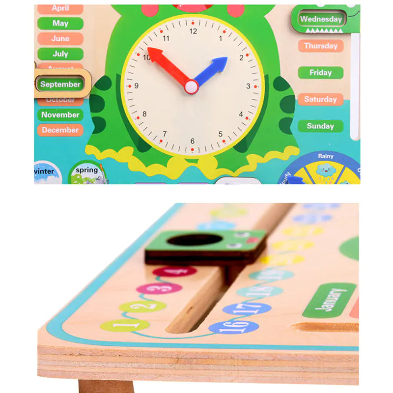 All-Season Learning Clock for Kids