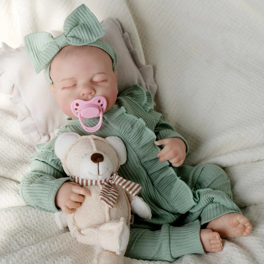 Dreamy Reborn Doll 18-Inch Soft Body