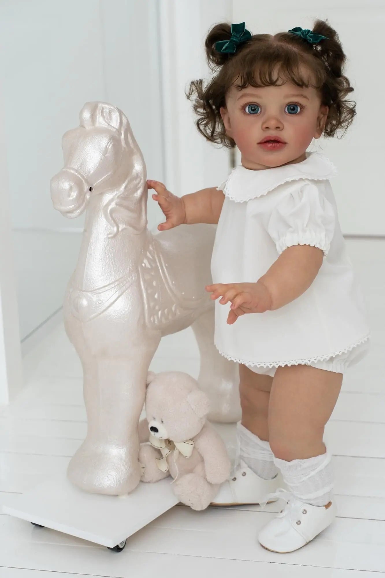 Lifelike Toddler Doll 26" Real Touch