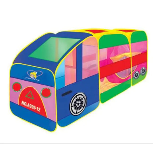 Kids Tent with Large Car Playhouse for Indoor/Outdoor