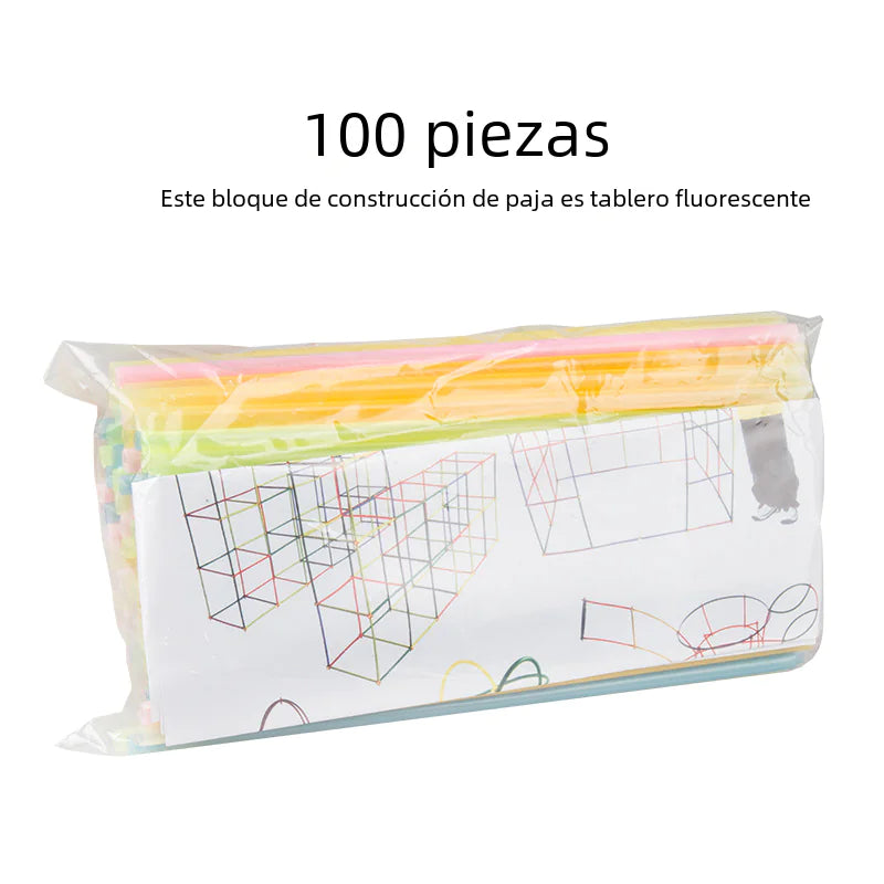 4D Creative Straw Constructor Kit